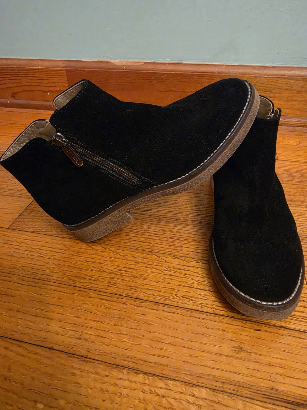 Italeau Foliana Black Booties